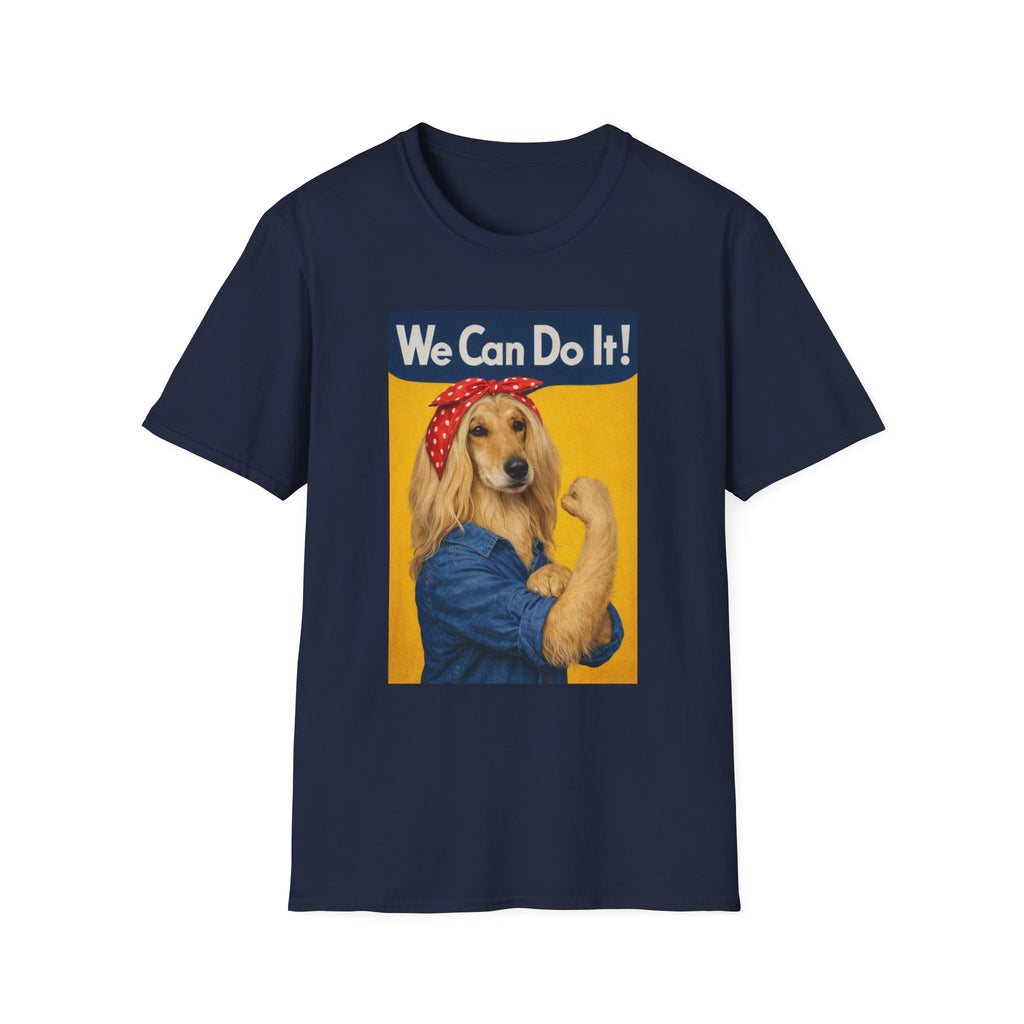 We Can Do It! Dog Rosie T-Shirt