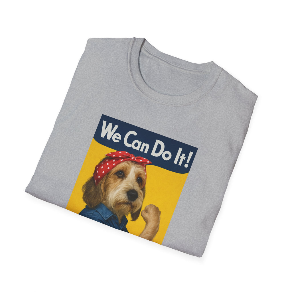 We Can Do It! Dog Rosie Rally T-Shirt