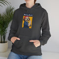 We Can Do It! Dog Rosie Hoodie — Feminist Retro Poster Sweatshirt
