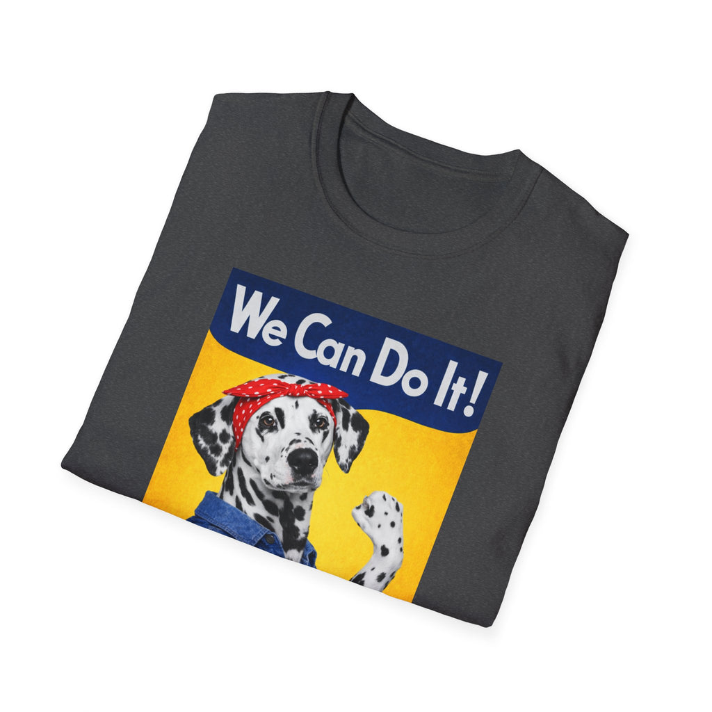 We Can Do It! Dalmatian Rosie the Riveter T-Shirt