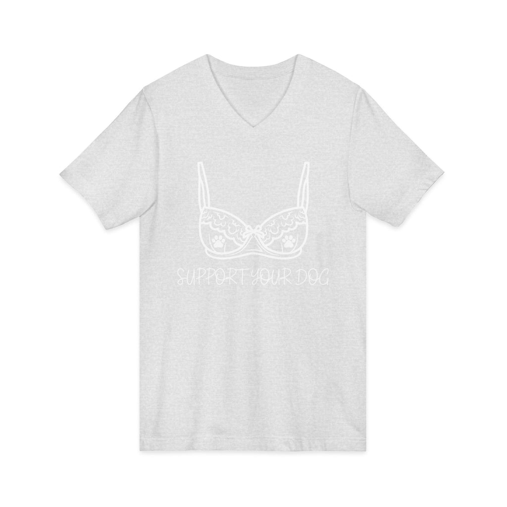 Support Your Dog - Men's/Unisex V Neck