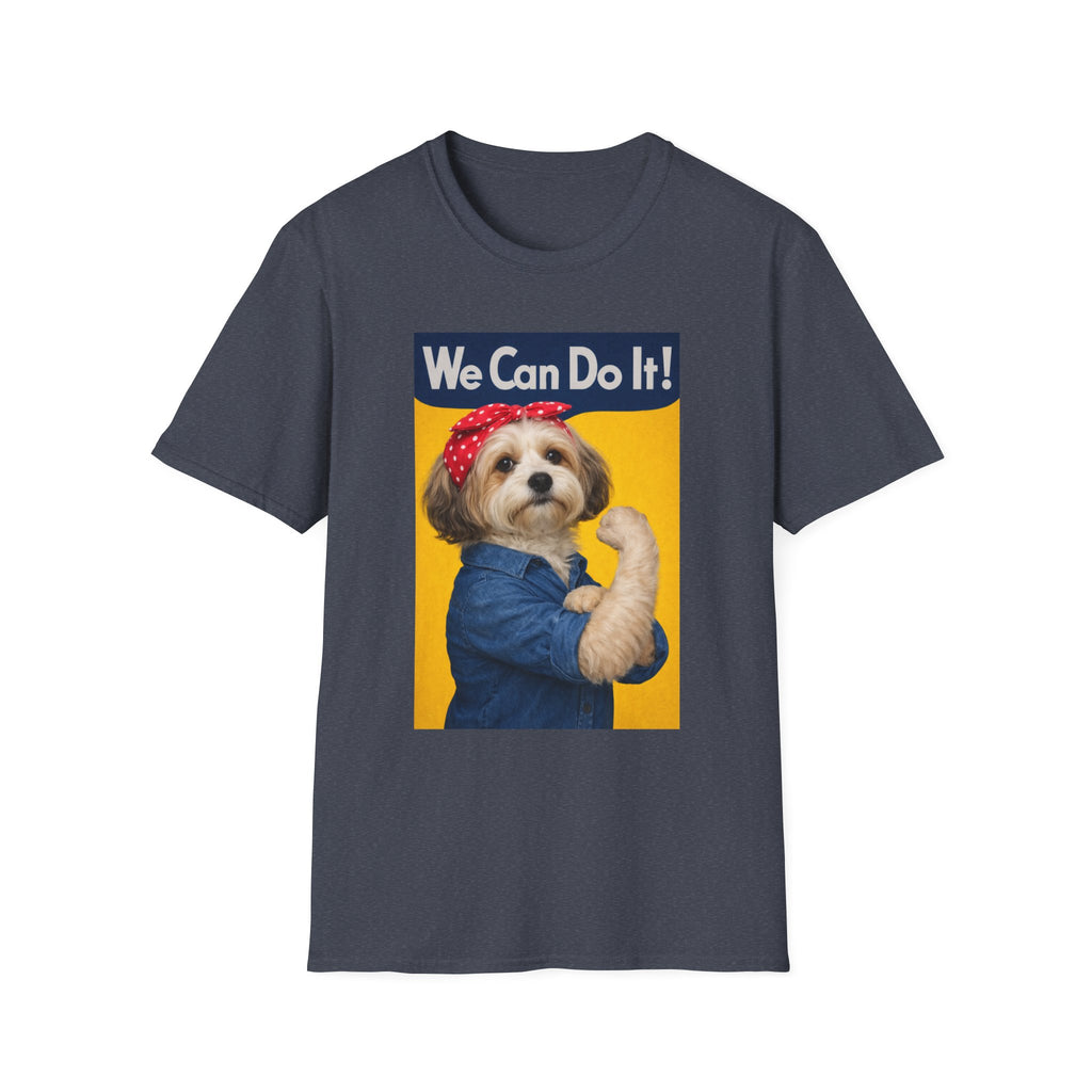 We Can Do It! Dog Rosie T-Shirt