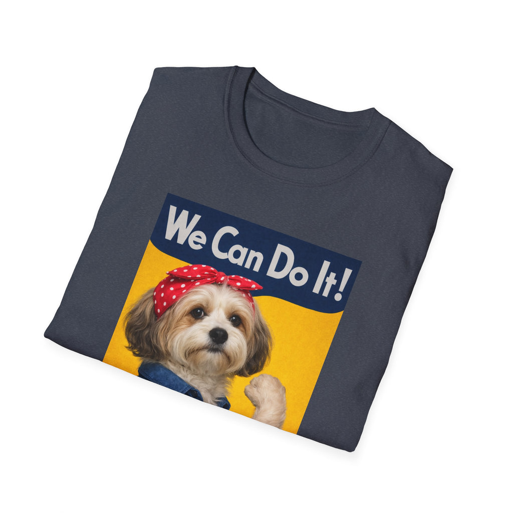 We Can Do It! Dog Rosie T-Shirt