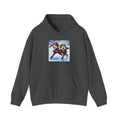 Skiing Cartoon Dogs Hoodie — Cute Winter Sports Pullover
