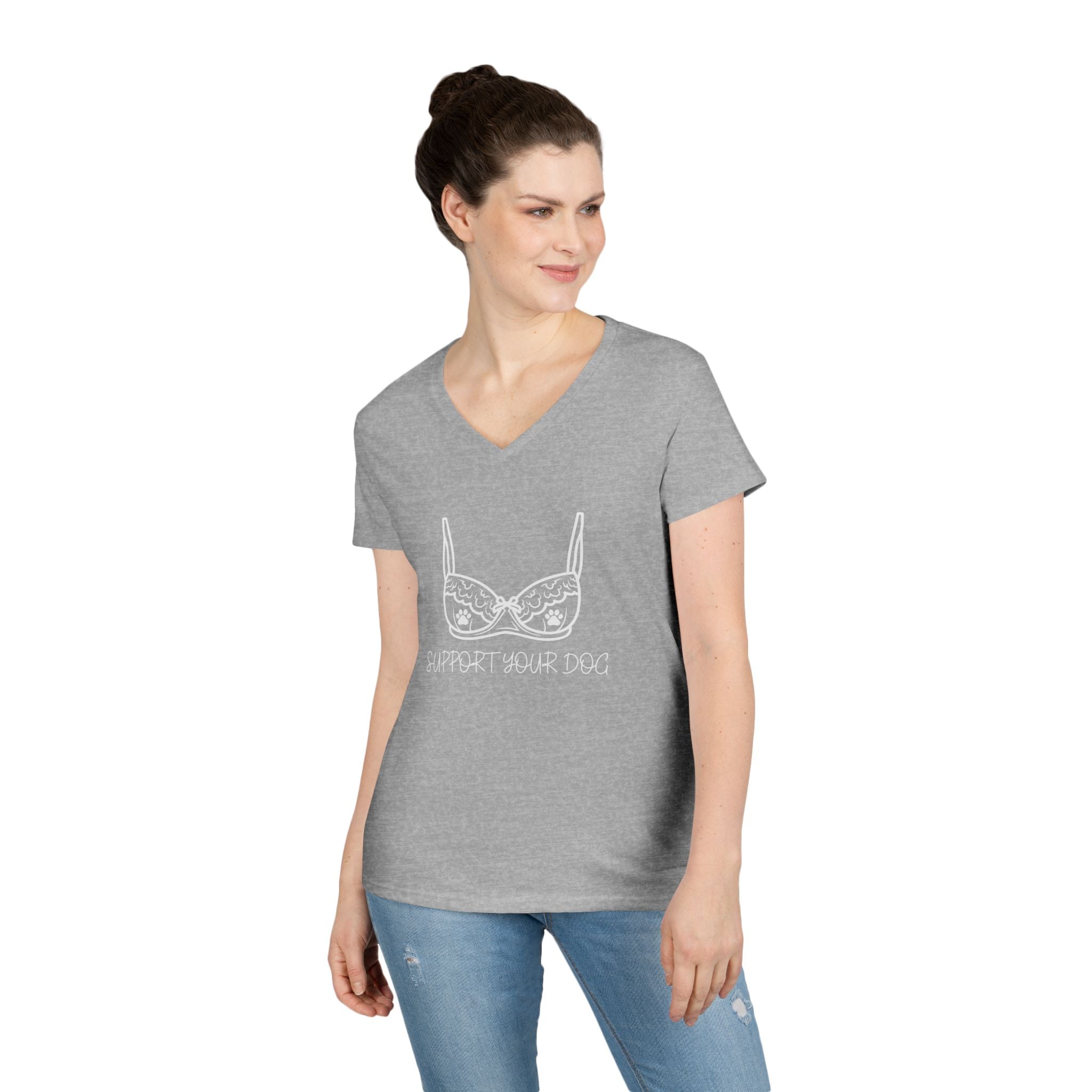 Support Your Dog - Women's V Neck